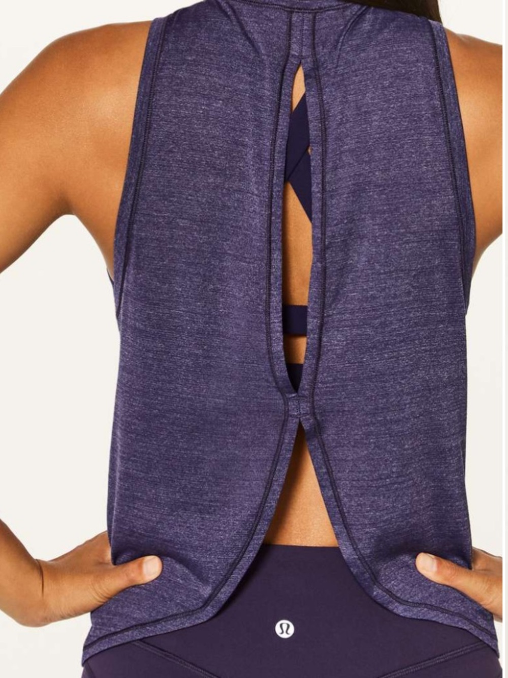 lululemon athletica Twist & Reach Tank - Heathered Aeon